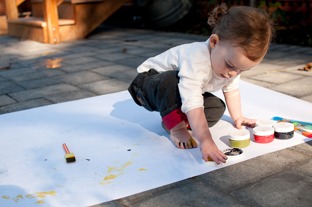 Painting with a toddler-2