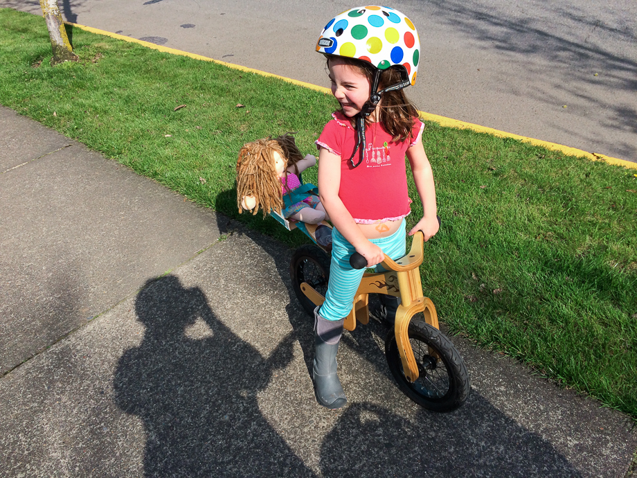 dolly bike seat for glide bike