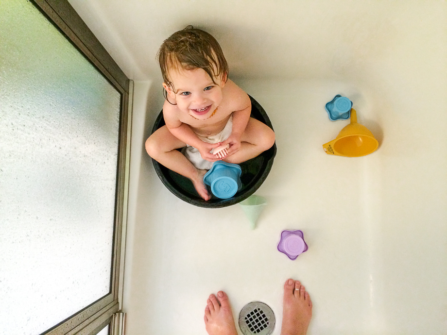 sept 25 baby in oil pan-1