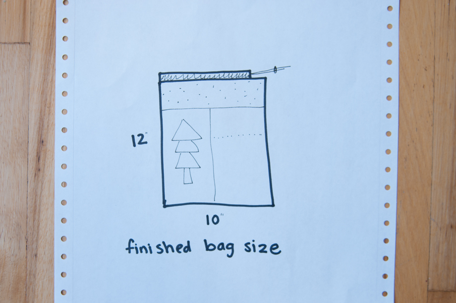 drawstring bag tutorial-4